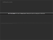 Tablet Screenshot of mitours.com